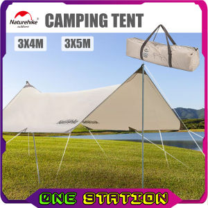 NATUREHIKE Tent Camping Big Tent Outdoor Tent Open Tent Camping Canopy Tent Square Tent Khemah Camping Waterproof