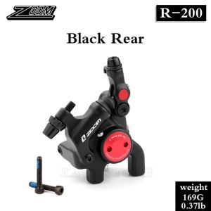 ZOOM Road Bike Brake Calliper Oil Hydraulic Disc Brake Pulling Brake Road Bike Aluminum Uni Body 2 Pistons Bicycle Brake Calliper Bicycle Accessories