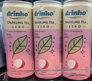 24x320ml RoseLychee Drinkho SparklingTea