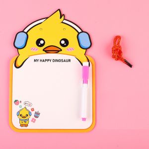 Whiteboard Mini Papan Tulis Anak Karakter Free Spidol Bisa Dihapus HM033 - LPM