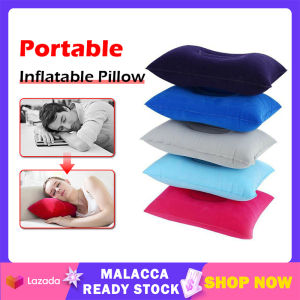 Portable Air Pillow Inflatable PVC Nylon Baby Backrest Sleep Cushion Office Travel Car Airplane Camping Bedroom Folding Compressed Sleep Pillow | Cute Baby