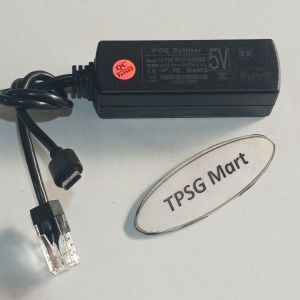 Thiết bị POE Splitter từ 48V ra 5V đầu cắm RJ45 đầu cắm nguồn Type C cho Camera