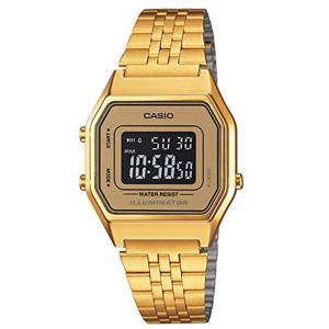 CASIO ORIGINAL - CASIO LA-680WGA-9BDF - Digital Vintage - NEW - WOMEN - Stainless - Gold - Jam dunia JD18ST # Jam Tangan Wanita Cewek Anti Air Digital Analog + CASIO LA 680WGA 9B LA-680WGA 680 WGA LA680 LA-680 LA680WGA LA-680WGA-9B $ WR0 STS KC7 EM7