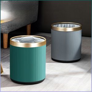 ถุงขยะ ไลท์ ลักชัวรี พนมเปญ ไม่มีฝาปิด ถังขยะ เส้นผ่านศูนย์กลางขนาดใหญ่ ทำความสะอาดง่าย สวย ห้องน้ำ
