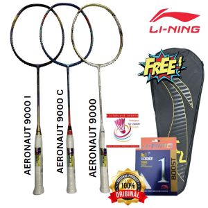 RAKET LINING AERONAUT 9000 9000 COMBAT INSTINCT BADMINTON ORIGINAL