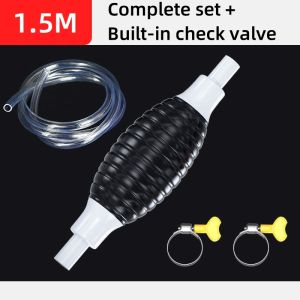 Manual Gasoline Oil Pump Plastic Car Truck Fuel Petrol Tank Water Emergency Suction Siphon Tube 1M/1.5M/2M/3M/4M