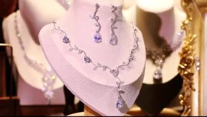 ebay Hot-selling Korean fashion temperament leaf zircon set for women simple and versatile Rui Li style Factory direct sales first