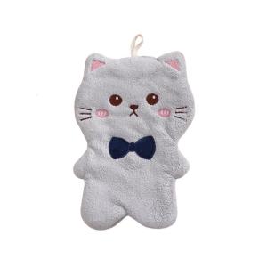 Trẻ Em khăn tay Động Vật Khăn Microfibre Khăn thấm hút Treo Nhanh Chóng Làm Khô Thấm khăn lau Cho Nhà Bếp