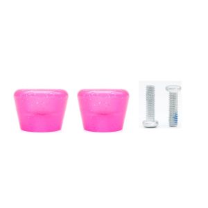 JPTD Replacements Roller Skate Brake Stoppers Anti-Slip Hollow Round Inline Skates Brake Safety PU Material Skates Brake Block Wheel Accessories