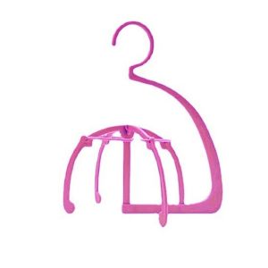 BAIXL Folding Collapsible Excellent Durable Head Pink Wig Accessories Hairpiece Styling Tool For Salon Hanging Wig Drying Stand Hat Wig Display Holders Multifunctional Wig Stands Hairpiece Hang Holder