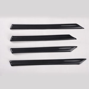 LHD Car Interior Cover for Honda Civic 2016 2017 2018 2019 2020 FC Carbon Fiber Door Armrest Seat cup Dashboard air conditioner gear shift Steering wheel trim