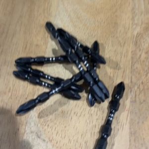 CSM 10PCS AKR2652 PH2 65mm Black Impact S2 Magnetised Screwdriver Bit Double End Power Driver Bit