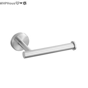WP💓💛💖 Toilet Paper Holder Bathroom Toilet Wall Mounted Paper Roll Holder Durable Stainless Steel Modern Style