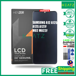 ORG HENZER LCD Display For SAMSUNG A12 A125 / A12S A127F / M02 M022F Compatible Touch Screen Digitizer Replacement