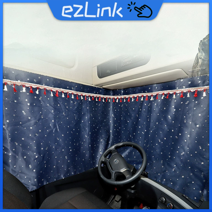 3%20Pieces%20Truck%20Limited%20Tasel%20Curtain%20Windshield%20To%20Door%20Truck%20Curtains%20Backset%20W/Tusse%20For%20Truc%20-%20Image%202