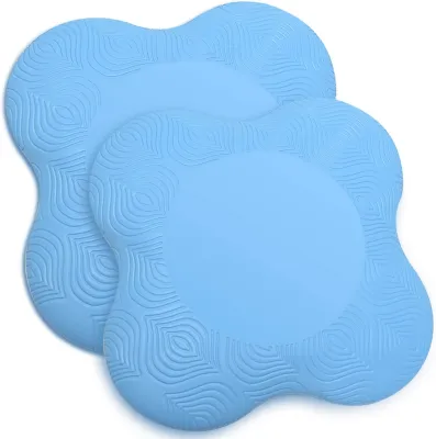 T2P 2 Pieces Home Yoga Knee Pad Cushion Extra Thick for Knees Elbows Wrist Hands Head Foam Pilates Kneeling pad Yoga Knee Pad Thick Kneeling Pad Soft