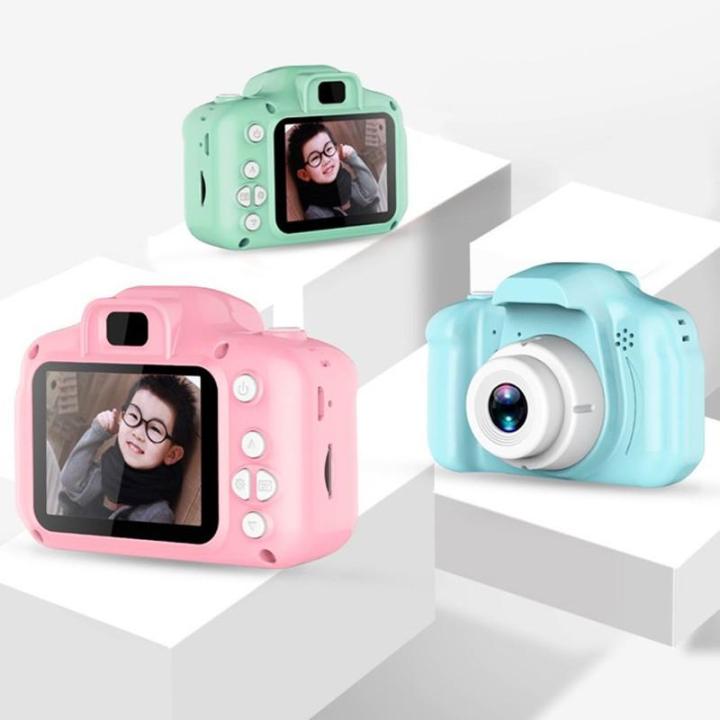 8MP HD Mini Kids Digital Video Camera with Cartoon Stickers Portable ...