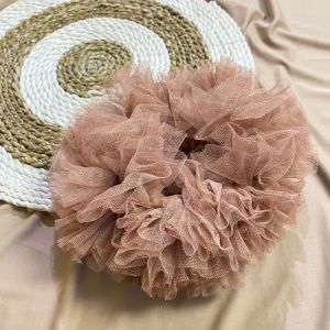 Scrunchie Hijab Jumbo Cepol Bervolume Ikat Rambut Tile