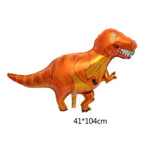 【Ready Stock】Dinosaur Foil Balloon For Jungle Safari Roar Theme Birthday Party Decorations Kids Toys