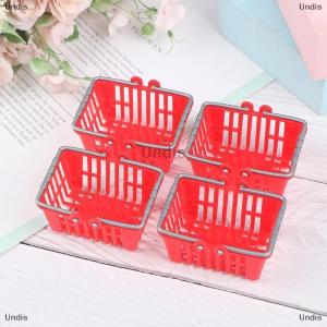 [COD] Undis Shopping Basket Toys Kids Mini Supermarket Shopping Hand Basket Model Doll House
