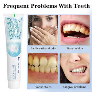 Niacinamide Toothpaste Aquacool Whitening Toothpaste Fresh Teeth Tooth Mouth Care Brush Toothbrush Whitening Teeth Cleaning Removes Stains Freshen Breath Oral Care 3D