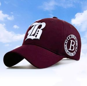 (cod) Bayar tempat Topi Baseball import Bordir B Model terbaru Quality premium import Topi baseball anak muda kekinian real pict