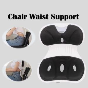 ㊙【SG Seller】🔥 Ergonomic posture corrector chair with lumbar and back support cushion office Backrest Fitness seat