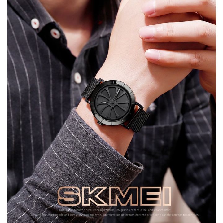 Jam Tangan Pria SKMEI 9204 Analog Jam Tangan Tali Pasir Analog