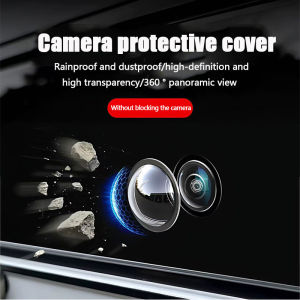 Car Camera Cover Lens Protector For 360 Reversing Image/2 Pack/Universal Car Use/Protective Shield/Prevents Scratches/Suitable For Drivers