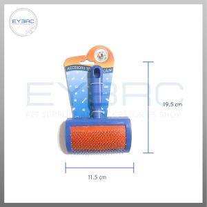 Curved Slicker Steel Pin Grooming Brush for Pets