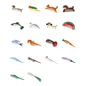 Electrostatic Complimentary Hair Comb With Smooth Slip Acetate Substance Portable Size Entangle Solution For Thick Curly Or Straight Hair