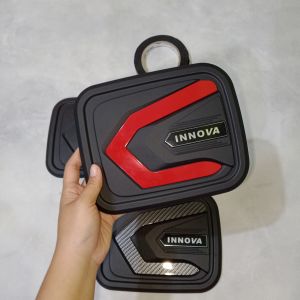 Tank Cover Tutup Tangki Mobil Toyota Innova 2004-2015 Hitam Doff All Variant