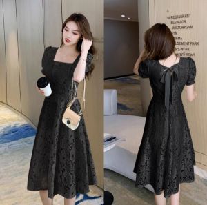 { THABITHA } MC / dres gamel brukat / dress madel / dres wanita terbaru kekinian viral / dres wanita dewasa cantik / dress wanita terbaru kekinian / dress brokat / dress korea / dress wanita korea / { free ongkir + cod )