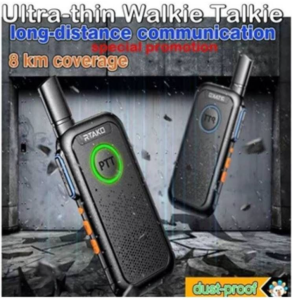 💖READY STOCK💖Two Way Radio Transceiver Walkie Talkie Handheld high power Walkie Portable Two Way Radio