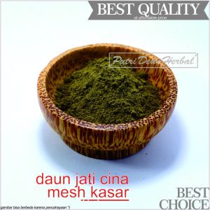 Daun Jaticina Bubuk 5Kg Mesh Kasar - 5.000 Gram ( Senna Alexandrina - Jati Cina ) | Cassia Angustifolia Powder