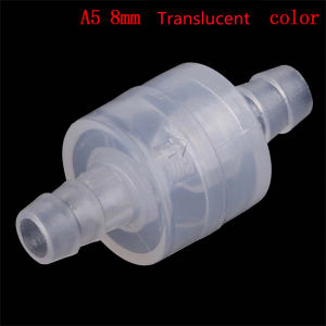 BLENCHE Durable Plastic White For Gas Water Non-Return 4mm / 6mm / 8mm / 12mm Valves Check Valve One-way Lnline Water Stop Valve