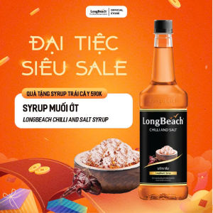 Siro hương Muối Ớt - LongBeach Chilli & Salt Flavoured Syrup 740ml
