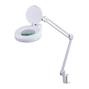 Kính lúp kẹp bàn có đèn led cho ngành công nghiệp model LT-86A 10X (thấu kính phổ thông)