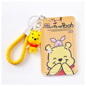 【Howdi Car Outlets】Cartoon Student Portable Stitch Card Card Holder keychain fit for MRT CARD