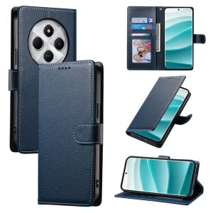 For OPPO Reno 13F 12F 11F 8T 5Z 5G / Reno 13 12 11 10 7 8 Pro Phone Case Luxury Magnetic Leather Wallet Card Slot Flip Cover Business Casing