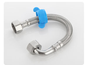 [INOX 304 LOẠI 1] Một Sợi Dây Cấp Nước Đầu Cong 90 Độ Tiện Dụng Dễ Lắp Đặt Dây Cấp Nước Bồn Cầu Dây Cấp Nước Bình Nóng Lạnh Dây Cấp Vòi Lavabo 2 Chân