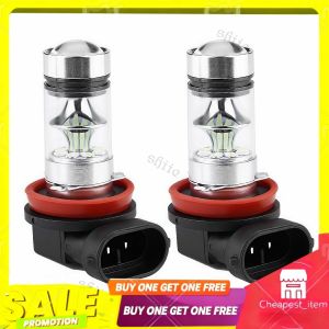 Plug and Play LED Fog Lamp – Dual Color Yellow/White Waterproof DRL Compatible 12V-24V!