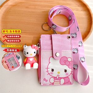 <906> คล้องคอ บัตรนักเรียน บัตรรับประทานอาหาร บัตรรถบัส บัตรรถไฟใต้ดิน บัตรเข้าประตู เชือกเส้นเล็ก การ์ดหนา ฝาครอบป้องกัน เชือกเส้นเล็กน่ารัก กระเป๋าใส่บัตร