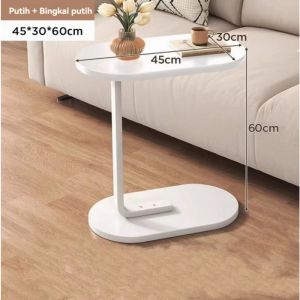Furnibest Meja Nakas Meja Samping Kecil Meja Samping Sofa Meja Kopi