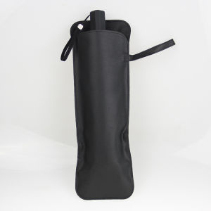 [Energetic] Đen PU da ô Bìa trường hợp di động không thấm nước ô lưu trữ túi ô Túi xách tay ô Bìa