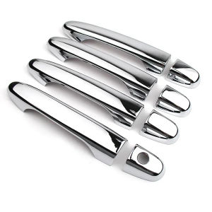 2025Funduoo สำหรับ Honda CR-V CRV 2012-2016 ฝาครอบมือจับประตูรถสีดำเงา โครเมียม อุปกรณ์ตกแต่งสไตล์