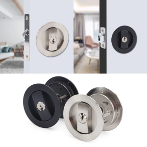 Túi Cửa Khóa với chìa khóa riêng tư Vòng cửa trượt kéo thay thế phụ tùng kim loại cho cửa bị hư hỏng một cách nhanh chóng và dễ dàng cho cửa