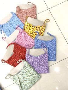 Đồ ngủ nữ 2 dây vải lụa hàn mềm mịn Freesize dưới 57kg tùy chiều cao