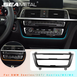 Led Atmosphere Light Dashboard Center Console AC Panel Light with Blue and Orange Color Radio Trim For BMW 3 & 4 Series F30 LCI