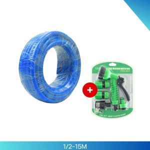 สายยางรดน้ำ ชุดล้างรถ รดน้ำต้นไม้ ครบเช็ท หัวฉีดแรงดัน รดน้ำผัก10เมตร/15เมตร/20เมตร/30เมตร (4หุน/5หุน/6หุน)